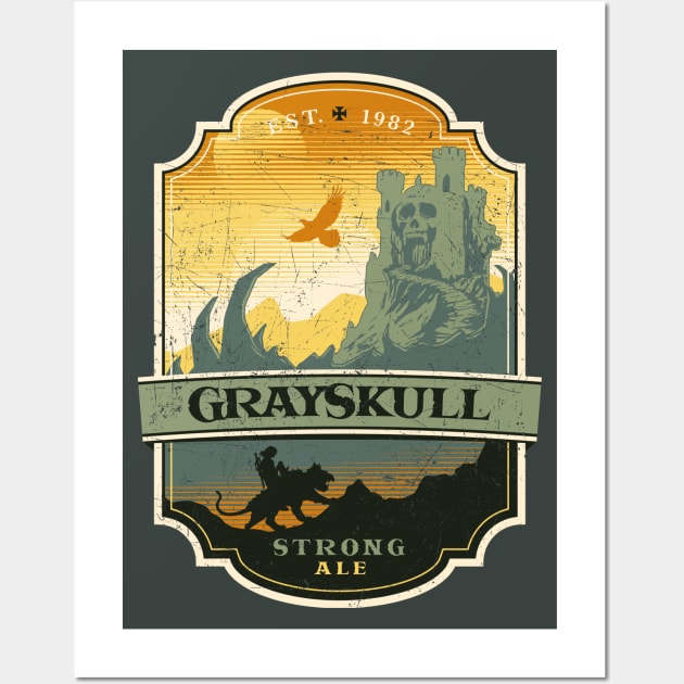 Grayskull Strong Ale Wall Art by djkopet